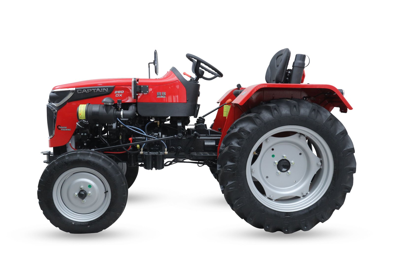 280 DX Mini Tractor - Side View